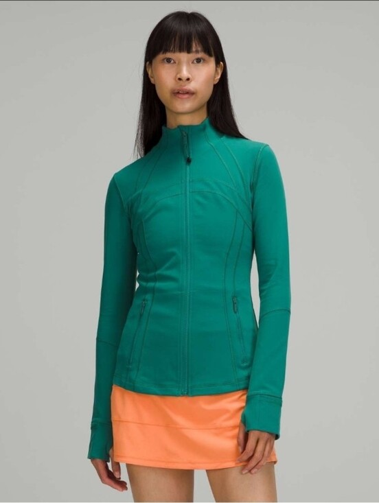 lululemon athletica Jackets & Blazers - Lululemon Define Jacket Luon Teal Lagoon Size 8 Full Zip